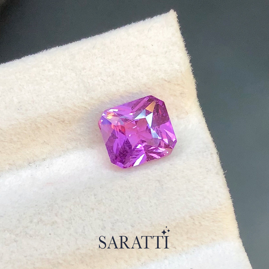 Unheated Natural Sapphire Lavender Color 2.02ct | SARATTI  
