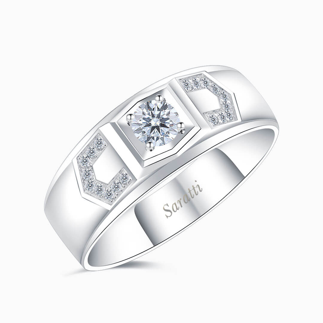 Art Deco Escalade Diamond Ring