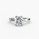 VERA Heart-Prong Solitaire Ring Setting