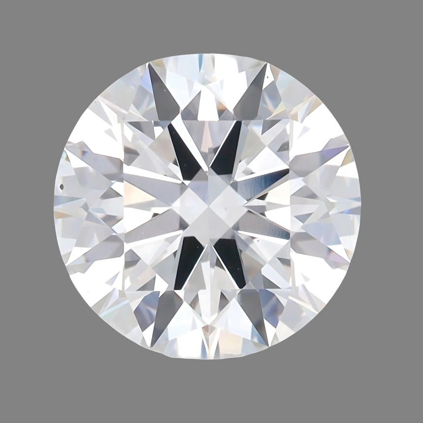 VS 1 Clarity E-color Round Cut Lab Diamond | Saratti