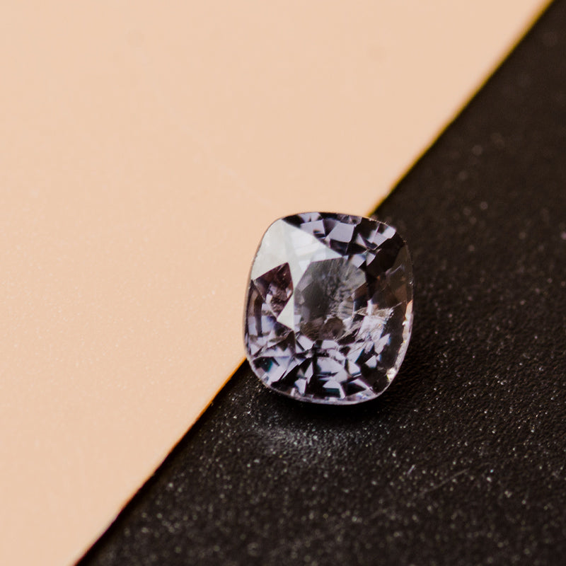 VS Clarity 1.19 carat Natural Metallic Gray Spinel Gemstone | Saratti