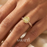 18K Rose Gold on a model | SARATTI