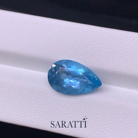 Vivid Blue Santa Maria Aquamarine 4.44 Carat | SARATTI  
