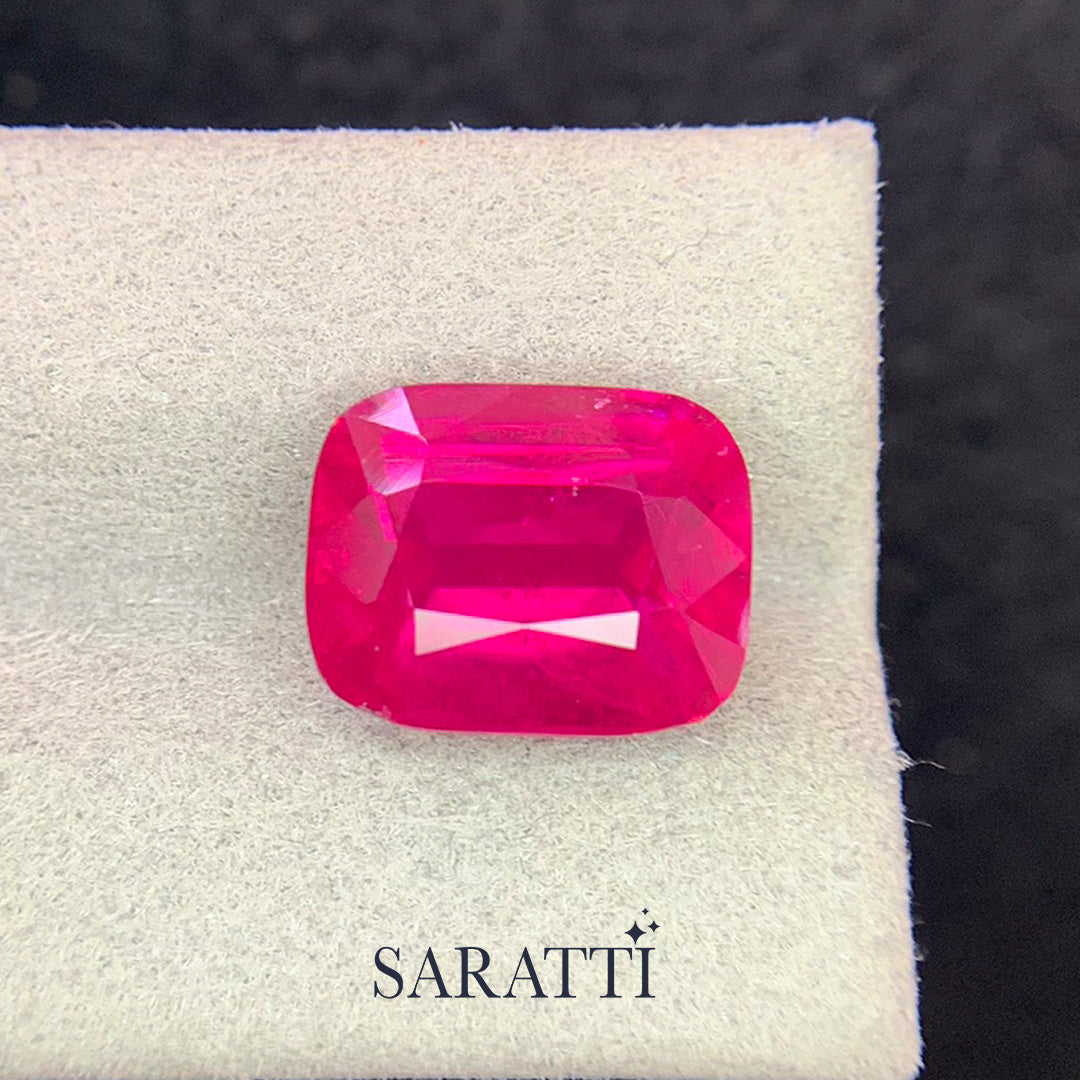 Vivid Pink Rubellite Tourmaline Gemstone | SARATTI  