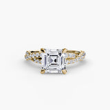 The Infinitié Twisted Pavé Setting