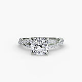 The Infinitié Twisted Pavé Setting