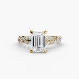 The Infinitié Twisted Pavé Setting