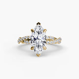 The Infinitié Twisted Pavé Setting