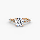 The Infinitié Twisted Pavé Setting