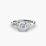 The Aurelia Four-Stone Shoulder Setting