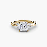 The Aurelia Four-Stone Shoulder Setting