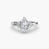 The Aurelia Four-Stone Shoulder Setting