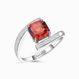 Passion Amour Red Tourmaline and Diamond Ring