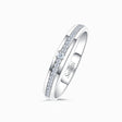 Channel Set Natural Diamond Eternity Wedding Band | Saratti