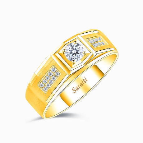 Six Paths Echelon Diamond Ring for Men