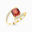 Passion Amour Red Tourmaline and Diamond Ring