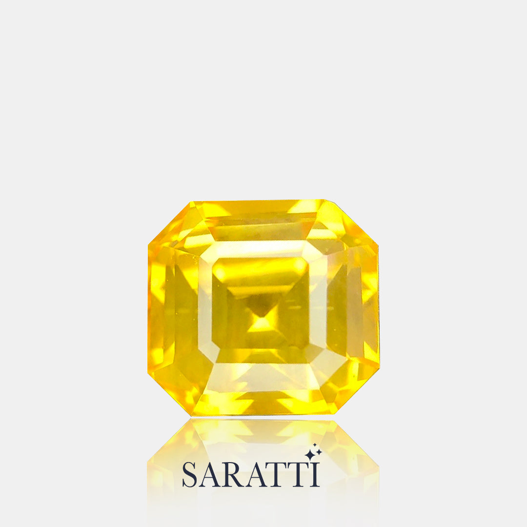 Yellow Sapphire Gemstone for Bespoke Jewelry | SARATTI
