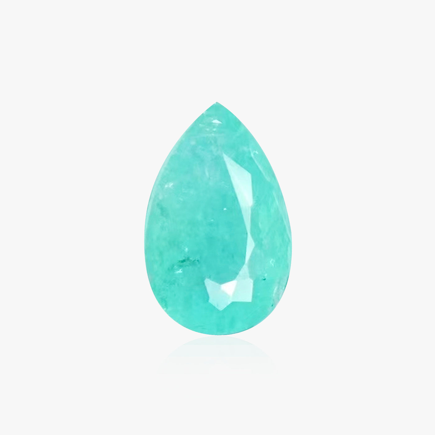 1.08ct Greenish-Blue Paraiba Tourmaline (Pear Cut)