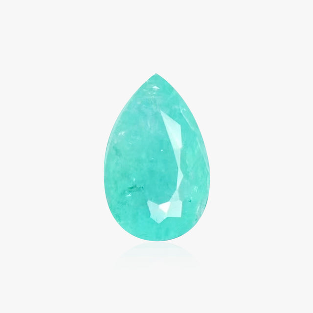 1.08ct Greenish-Blue Paraiba Tourmaline Pear Cut | SARATTI