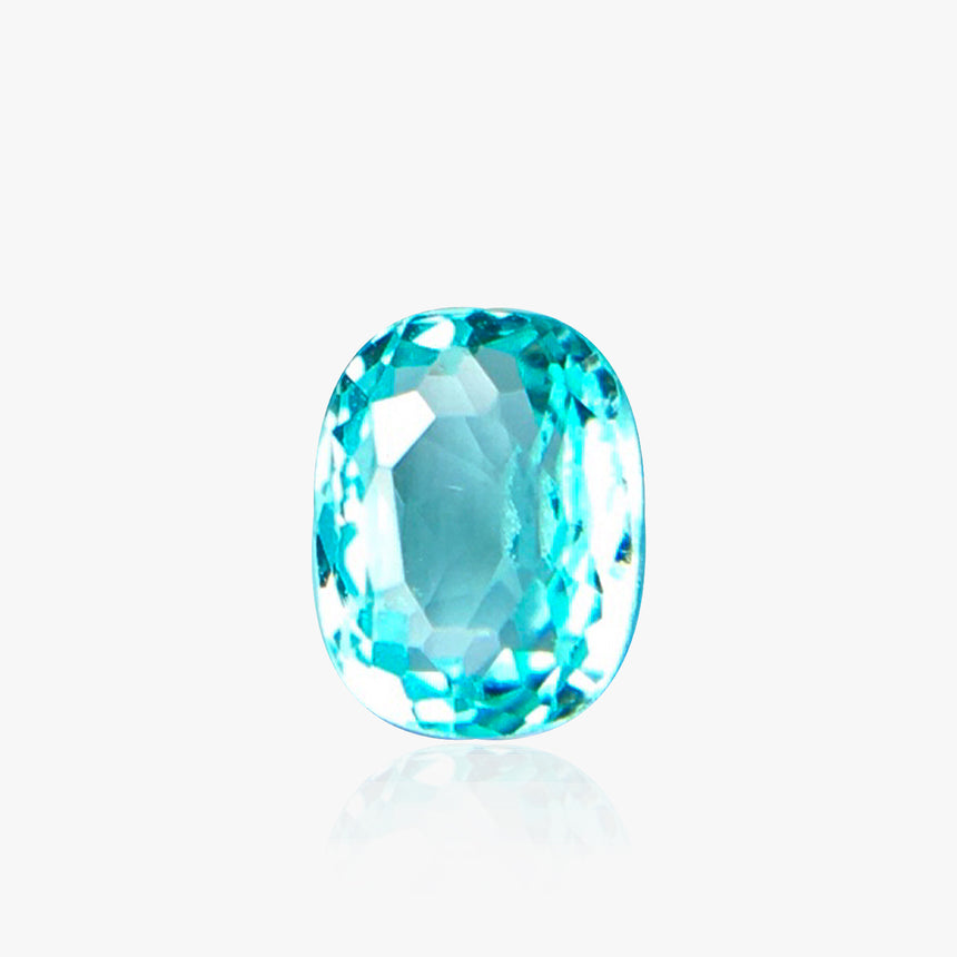 0.48ct Neon Blue Paraiba Tourmaline Cushion Cut | SARATTI