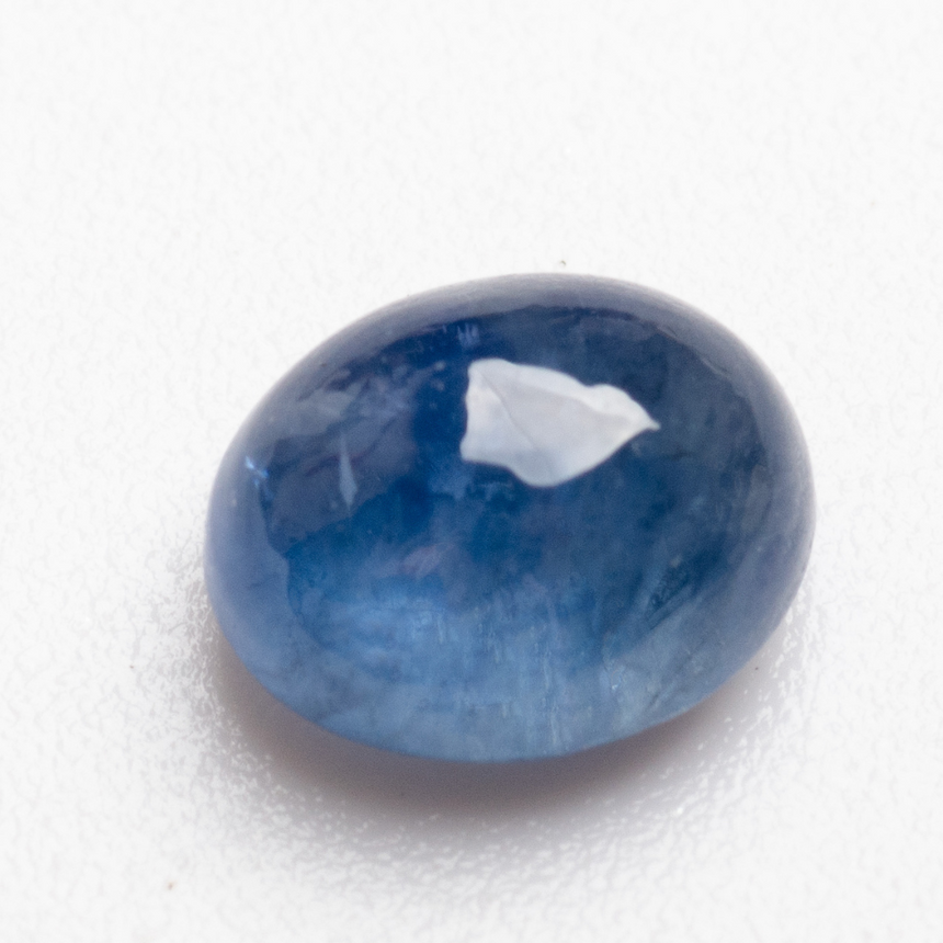 Natural 1.05ct oval blue sapphire gemstone for fine jewelry – SARATTI