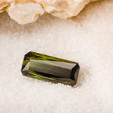 2.74 carats Emerald Cut Natural Green Tourmaline Gemstone