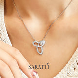 Trinity Bloom on a model | SARATTI