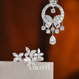 Sunlight-inspired halo diamond jewelry set | SARATTI