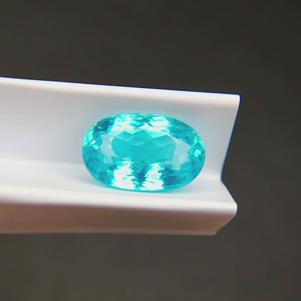 2.68 carats Natural Neon Blue Paraiba Tourmaline | Oval