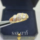 Baguette Eternity Band in Yellow Gold