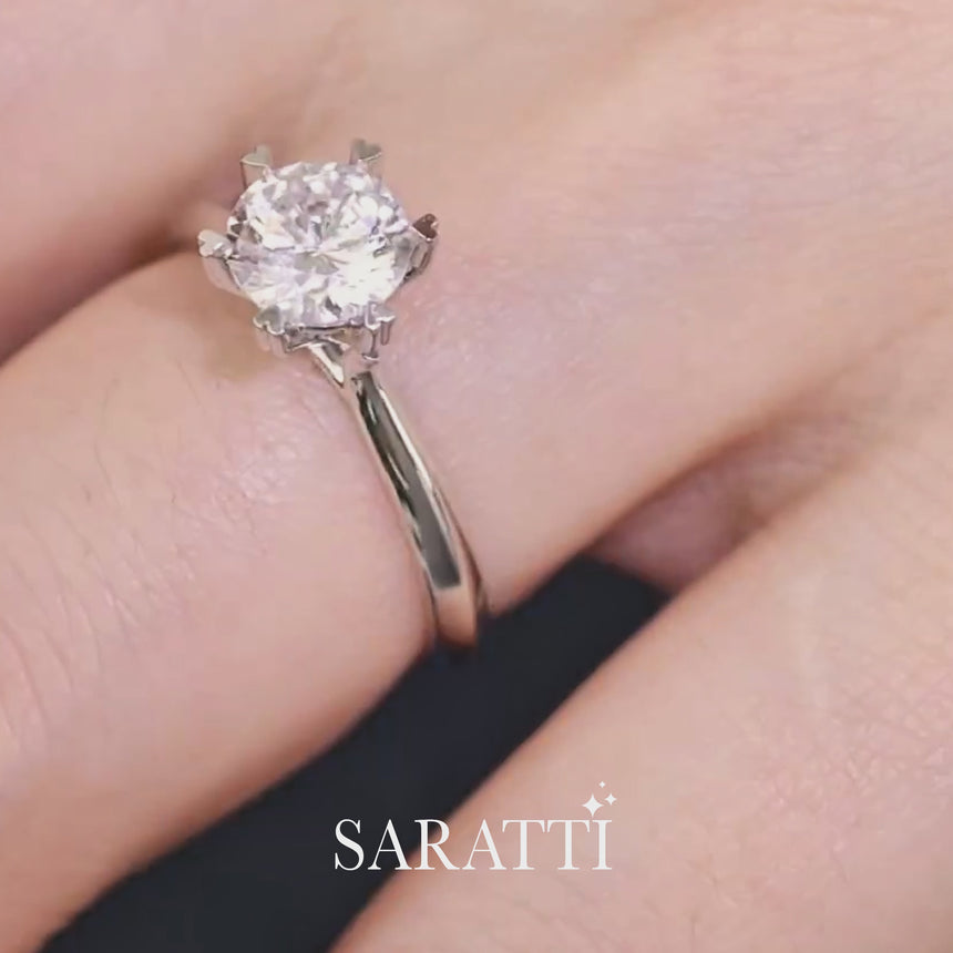 Katya Diamond Engagement Ring - Saratti |