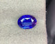 2.05 carat Royal Blue Sapphire modified brilliant cut loose gemstone detail | SARATTI