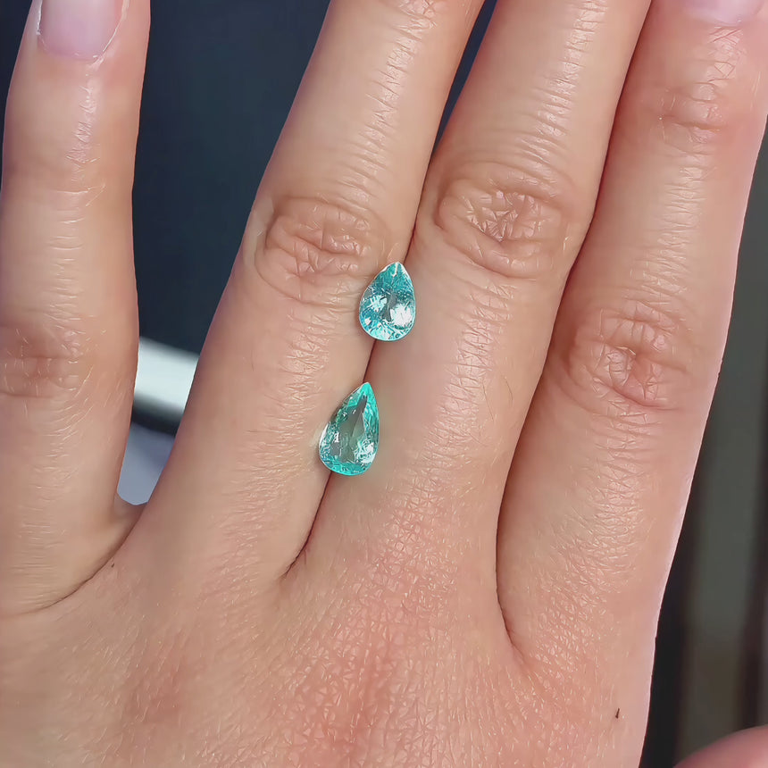 Jeff Schackman — Paraiba Engagement Ring (Custom Build) Comparison & Details Below