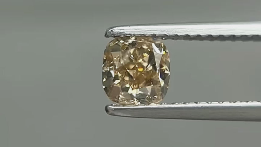 Fancy Champagne Colored Gemstone 