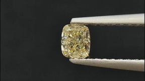 0.503 ct Fancy Natural yellow diamond | Saratti Gemstones