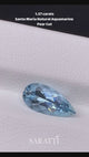 1.57 carats Natural Santa Maria Aquamarine | Pear Cut