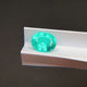 Natural Mozambique Paraiba Tourmaline oval faceted gemstone showing bright colour reflections | SARATTI