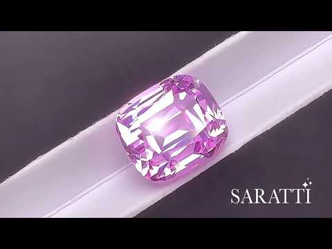 9.69 carat Natural kunzite 10 × 12 × 9.5 mm loose stone | SARATTI