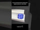 1.50 carats Unheated Natural Cornflower Blue Sapphire | Asscher Cut
