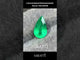 2.40 carats Natural Vivid Green Emerald | Pear Cut