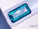 8.15 carats Natural Blue Tourmaline Gemstone | Emerald Cut