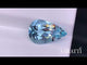 Exceptional Santa Maria Color Pear Aquamarine | SARATTI  