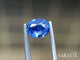 1.52 carats Natural Cornflower Blue Sapphire Gemstone – Oval Shape | SARATTI Certified