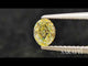 Oval Natural Fancy Yellow diamond loose gemstone macro view | SARATTI  