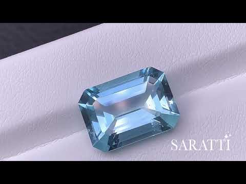 Exceptional Santa Maria Color Aquamarine | SARATTI  