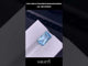 2.61 carats Natural Santa Maria Aquamarine | Radiant Cut
