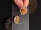SOLARA Natural Spessartine Garnet and Tourmaline earrings in 18K Yellow Gold video | SARATTI