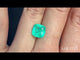 3.07-carat Neon Greenish- Blue Cushion Paraiba Tourmaline | AIGS Certified