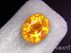 6.14 carats Natural Fancy Yellow Sapphire Gemstone | Oval Cut