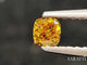 0.39 carats Natural Fancy Vivid Orange-Yellow Diamond | Cushion Shape